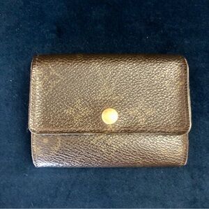 Louis Vuitton Monogram ID Card Holder Coin Purse